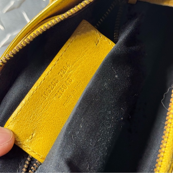 Balenciaga First Moto City Bag in Mustard Yellow - Picture 12 of 12